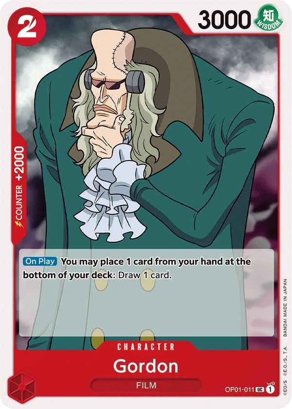 Image for Gordon (Romance Dawn) (OP01-011) - One Piece Card Game