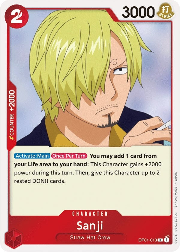 Image for Sanji (Romance Dawn) (OP01-013) - One Piece Card Game