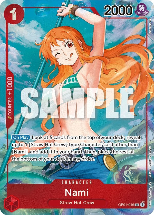 Image for Nami (Parallel) (Romance Dawn) (OP01-016) - One Piece Card Game
