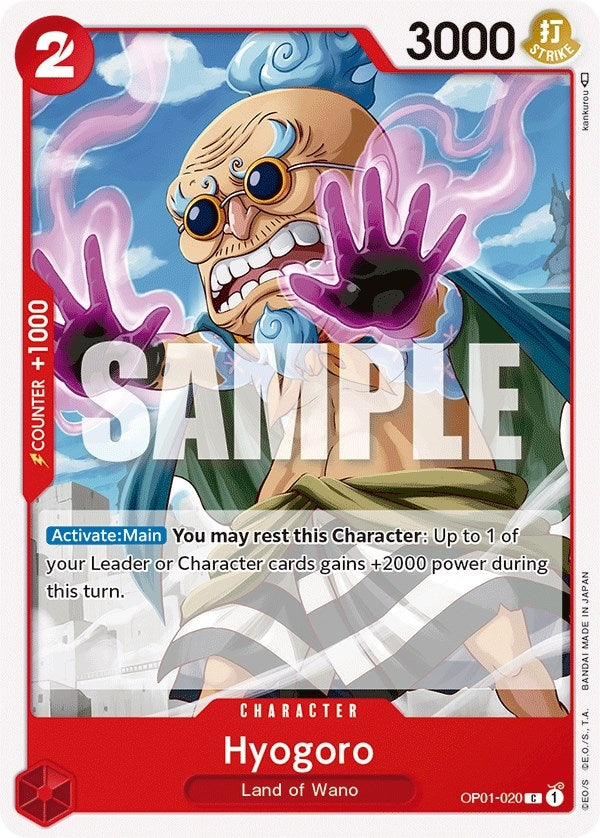 Image for Hyogoro (Romance Dawn) (OP01-020) - One Piece Card Game
