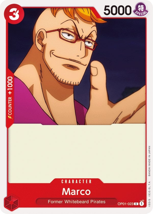 Image for Marco (Romance Dawn) (OP01-023) - One Piece Card Game