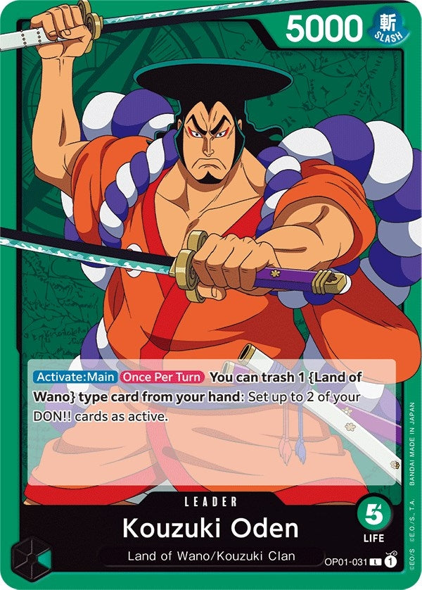 Image for Kouzuki Oden (Romance Dawn) (OP01-031) - One Piece Card Game