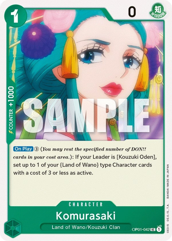 Image for Komurasaki (Romance Dawn) (OP01-042) - One Piece Card Game