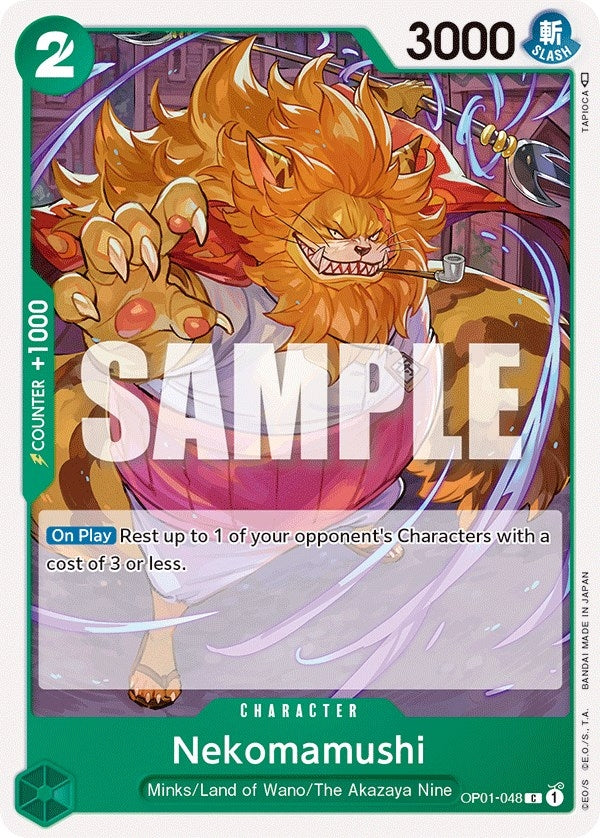 Image for Nekomamushi (Romance Dawn) (OP01-048) - One Piece Card Game
