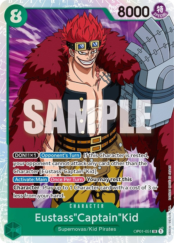 Image for Eustass"Captain"Kid (Romance Dawn) (OP01-051) - One Piece Card Game