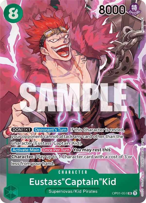 Image for Eustass"Captain"Kid (Parallel) (Romance Dawn) (OP01-051) - One Piece Card Game