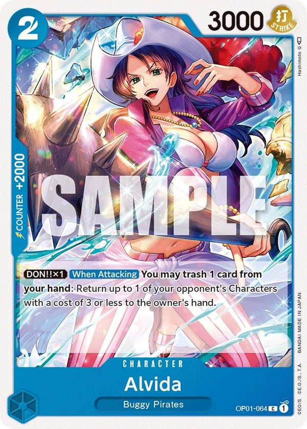 Image for Alvida (Romance Dawn) (OP01-064) - One Piece Card Game