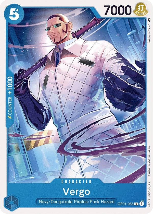 Image for Vergo (Romance Dawn) (OP01-065) - One Piece Card Game