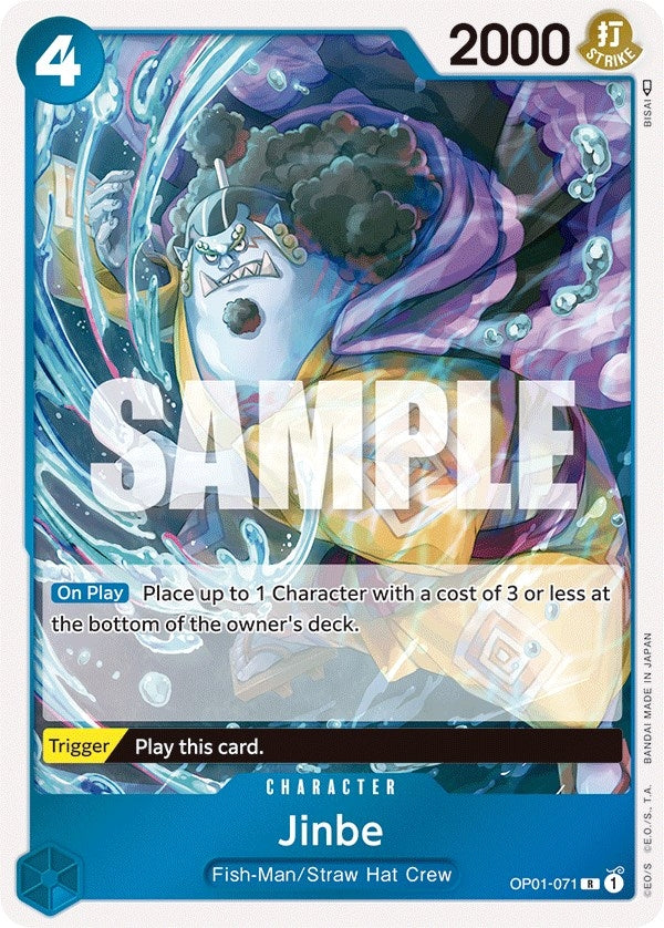 Image for Jinbe (071) (Romance Dawn) (OP01-071) - One Piece Card Game
