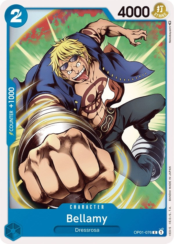 Image for Bellamy (Romance Dawn) (OP01-076) - One Piece Card Game