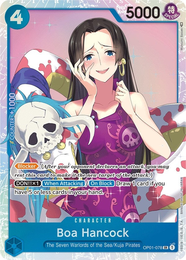 Image for Boa Hancock (Romance Dawn) (OP01-078) - One Piece Card Game