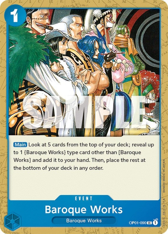Image for Baroque Works (Romance Dawn) (OP01-090) - One Piece Card Game