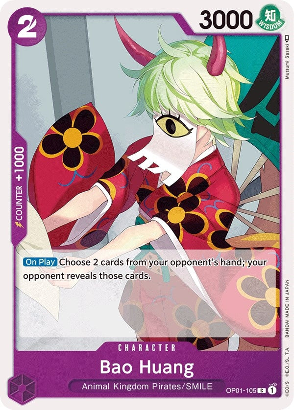 Image for Bao Huang (Romance Dawn) (OP01-105) - One Piece Card Game