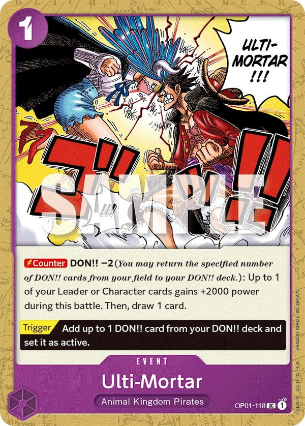 Image for Ulti-Mortar (Romance Dawn) (OP01-118) - One Piece Card Game