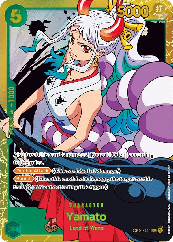Image for Yamato (Romance Dawn) (OP01-121) - One Piece Card Game