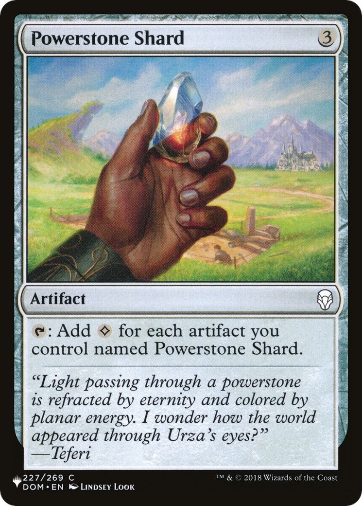 Image for Powerstone Shard (The List Reprints) (227/269) - Magic: The Gathering