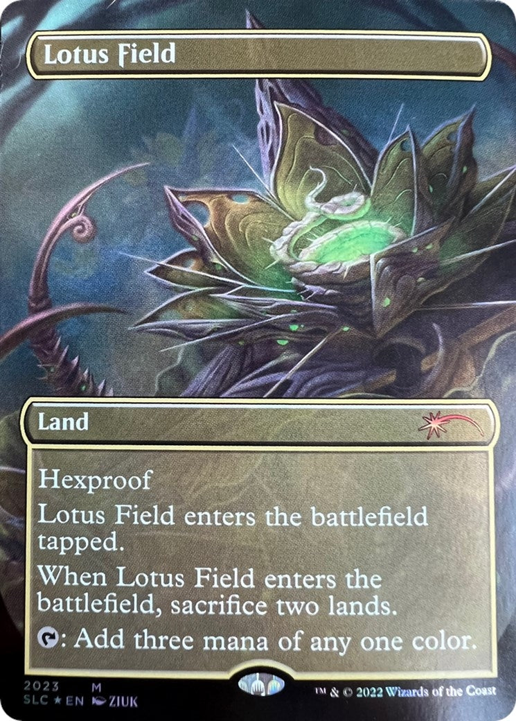 Image for Lotus Field (Secret Lair: 30th Anniversary Countdown Kit) (2023) - Magic: The Gathering