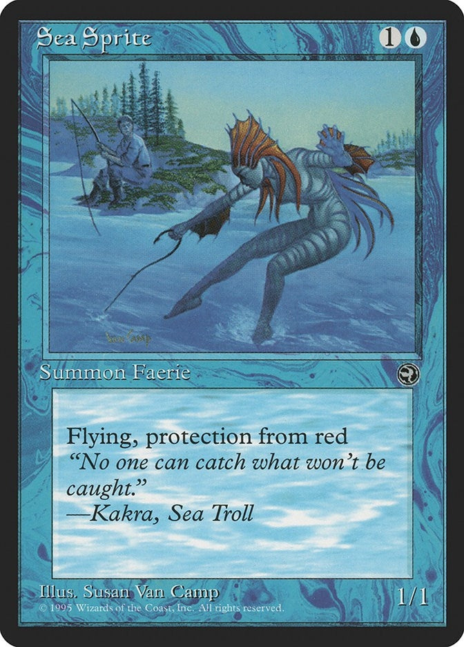 Image for Sea Sprite (Homelands) (48) - Magic: The Gathering