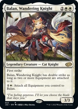 Image for Balan, Wandering Knight (Jumpstart 2022) (53) - Magic: The Gathering