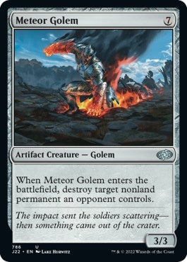 Image for Meteor Golem (Jumpstart 2022) (786) - Magic: The Gathering
