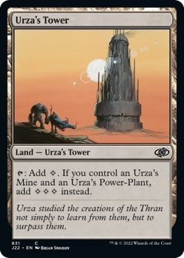 Image for Urza's Tower (Jumpstart 2022) (831) - Magic: The Gathering