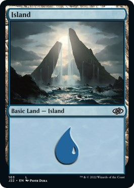 Image for Island (103) (Jumpstart 2022) (103) - Magic: The Gathering