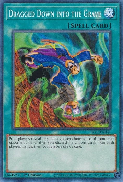Image for Dragged Down into the Grave (Structure Deck: Dark World) (SR13-EN031) - YuGiOh