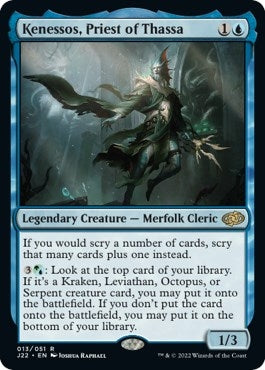Image for Kenessos, Priest of Thassa (Jumpstart 2022) (13) - Magic: The Gathering