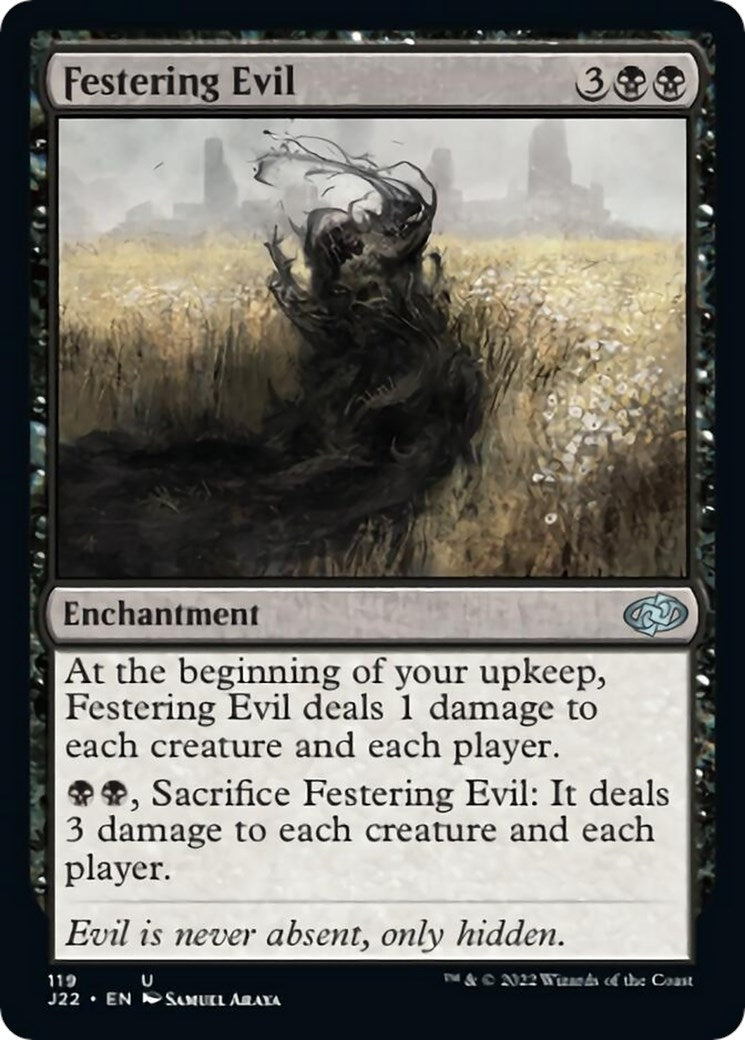 Image for Festering Evil (Jumpstart 2022) (119) - Magic: The Gathering