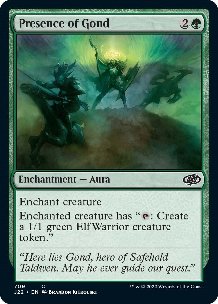 Image for Presence of Gond (Jumpstart 2022) (709) - Magic: The Gathering