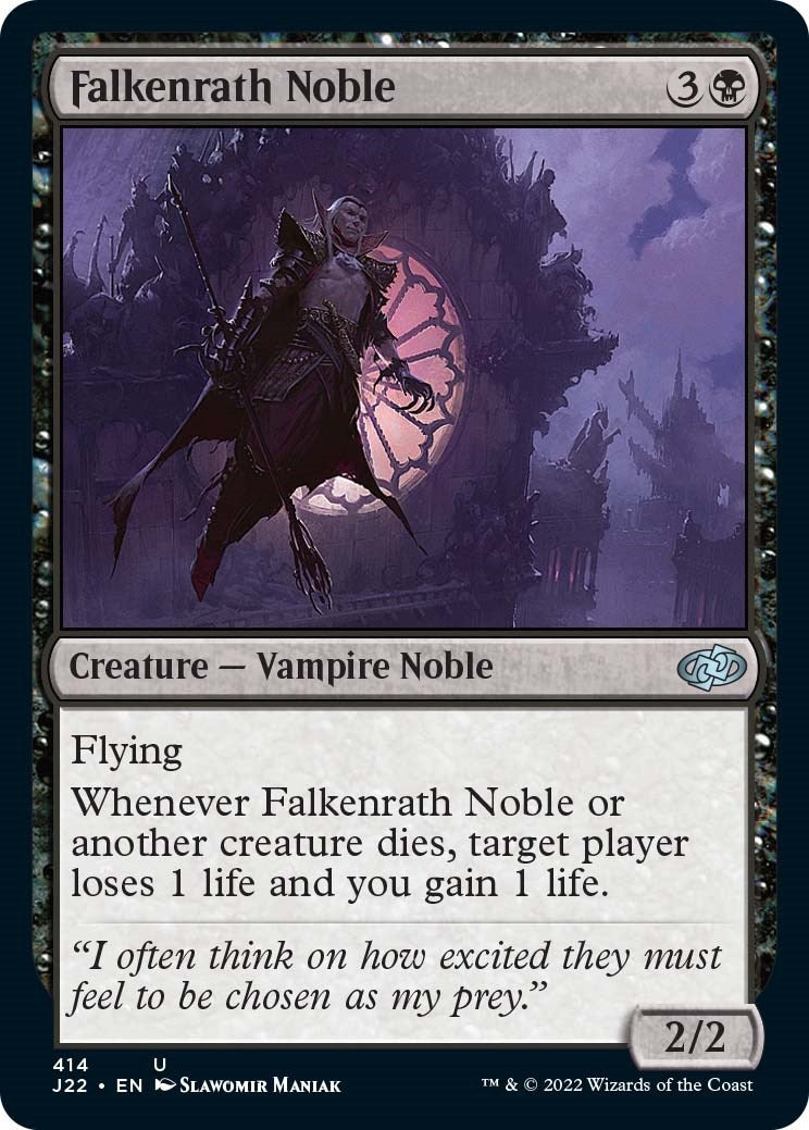 Image for Falkenrath Noble (Jumpstart 2022) (414) - Magic: The Gathering