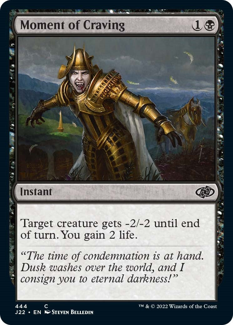 Image for Moment of Craving (Jumpstart 2022) (444) - Magic: The Gathering