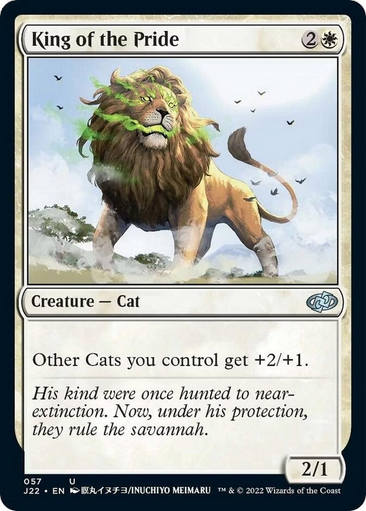 Image for King of the Pride (Jumpstart 2022) (57) - Magic: The Gathering
