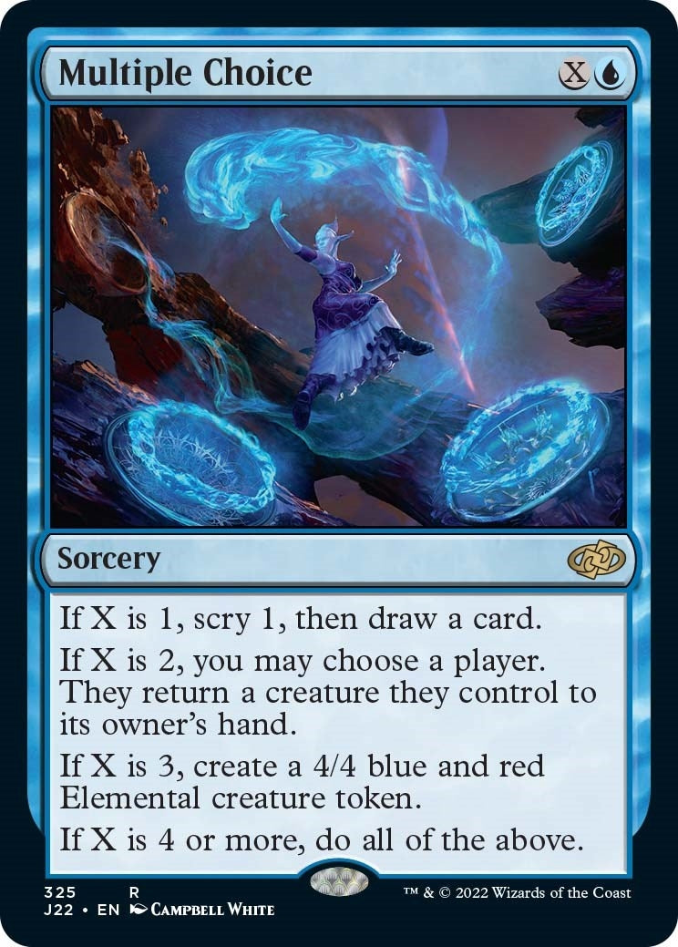 Image for Multiple Choice (Jumpstart 2022) (325) - Magic: The Gathering