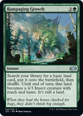 Image for Rampaging Growth (Jumpstart 2022) (43) - Magic: The Gathering