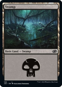 Image for Swamp (106) (Jumpstart 2022) (106) - Magic: The Gathering