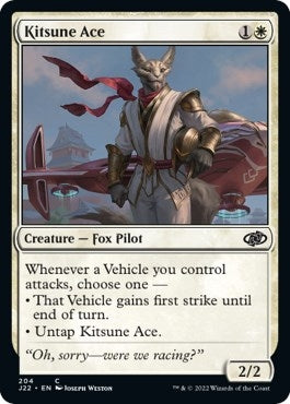 Image for Kitsune Ace (Jumpstart 2022) (204) - Magic: The Gathering