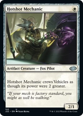 Image for Hotshot Mechanic (Jumpstart 2022) (193) - Magic: The Gathering