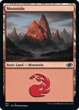 Image for Mountain (108) (Jumpstart 2022) (108) - Magic: The Gathering