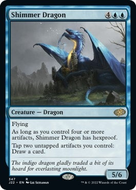 Image for Shimmer Dragon (Jumpstart 2022) (347) - Magic: The Gathering