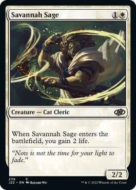 Image for Savannah Sage (Jumpstart 2022) (238) - Magic: The Gathering