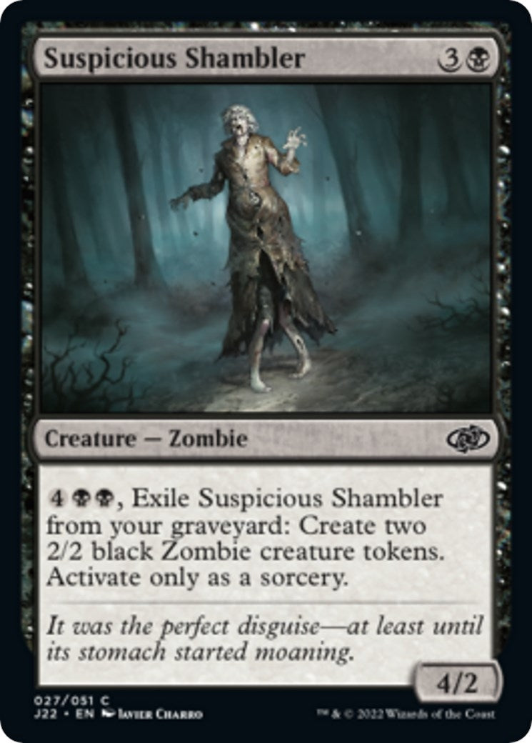 Image for Suspicious Shambler (Jumpstart 2022) (27) - Magic: The Gathering
