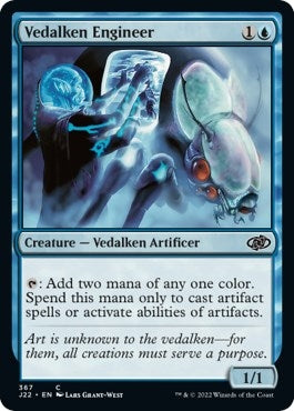 Image for Vedalken Engineer (Jumpstart 2022) (367) - Magic: The Gathering