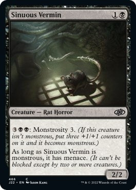 Image for Sinuous Vermin (Jumpstart 2022) (466) - Magic: The Gathering