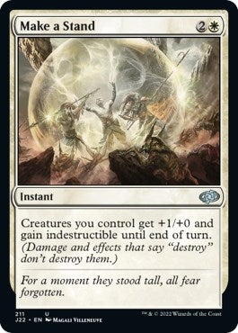 Image for Make a Stand (Jumpstart 2022) (211) - Magic: The Gathering