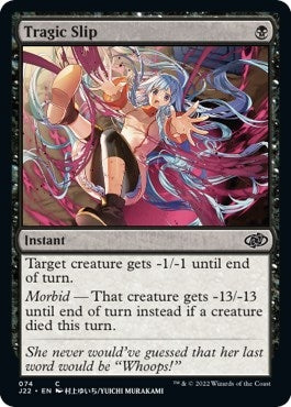 Image for Tragic Slip (74) (Jumpstart 2022) (74) - Magic: The Gathering