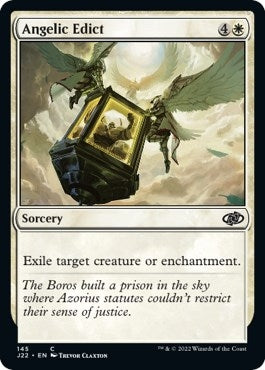 Image for Angelic Edict (Jumpstart 2022) (145) - Magic: The Gathering