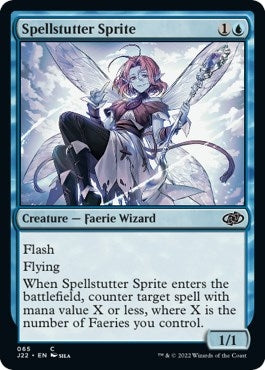 Image for Spellstutter Sprite (Jumpstart 2022) (65) - Magic: The Gathering