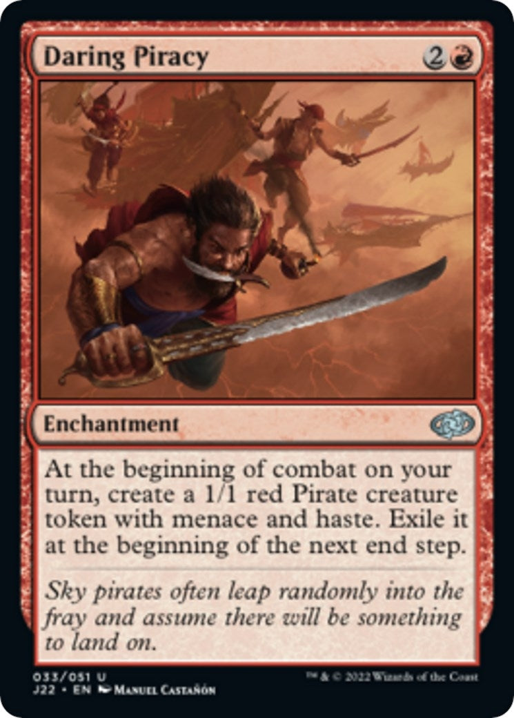 Image for Daring Piracy (Jumpstart 2022) (33) - Magic: The Gathering