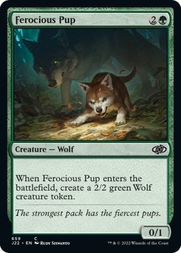 Image for Ferocious Pup (Jumpstart 2022) (659) - Magic: The Gathering